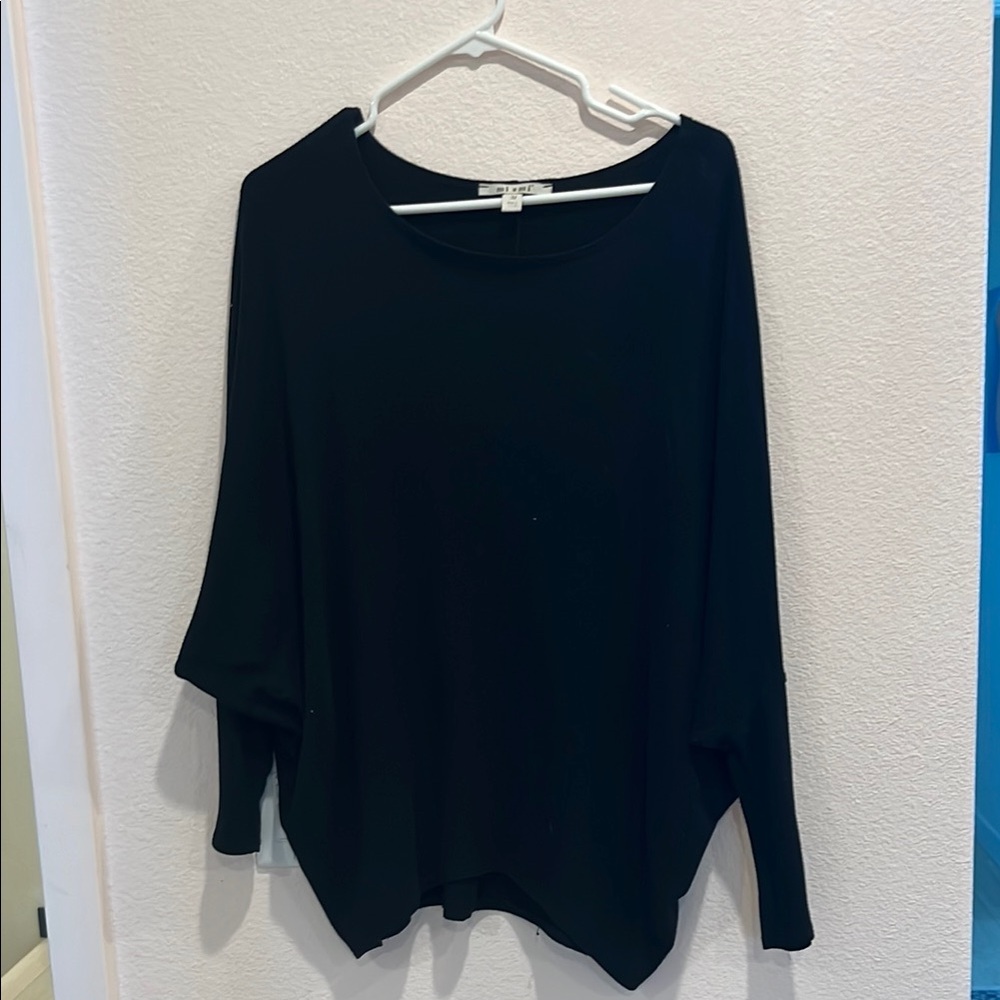 Miami Black Long Sleeve Women's Top